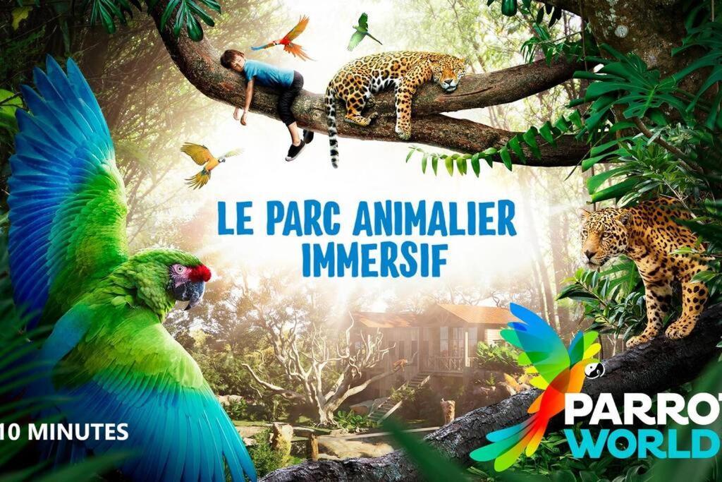Cocon A La Campagne - Disney 20 Min - Paris 40 Min - 2 Terrasses Dammartin-sur-Tigeaux Bagian luar foto