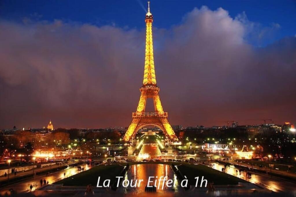Cocon A La Campagne - Disney 20 Min - Paris 40 Min - 2 Terrasses Dammartin-sur-Tigeaux Bagian luar foto