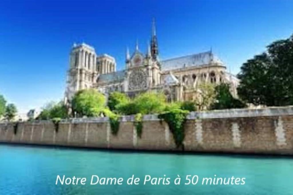 Cocon A La Campagne - Disney 20 Min - Paris 40 Min - 2 Terrasses Dammartin-sur-Tigeaux Bagian luar foto